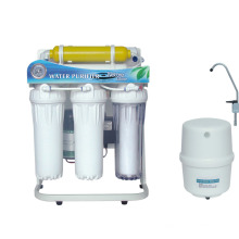 6 Phasen Umkehrosmose Wasserfilter System mit Rahmen